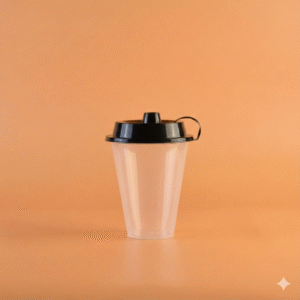 SIPPER LID PACKING GLASSES (SQUARE)