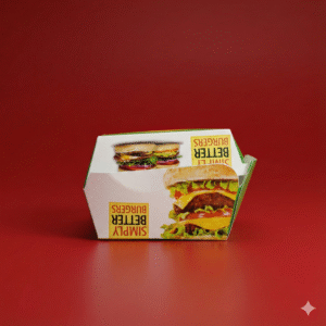 PAPER BURGER BOX