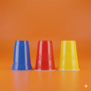 PARTY GLASSES COLOURED (400 ML)